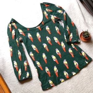 Anthropologie Bird Shirt